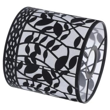 Imagem de TOVINANNA Abajur Com Estampa De Folhas, Criativo Arte, Luminária Mesa Vintage, Design Vazado Destacável, Decoração Para Sala Estar E Quarto, Serve Lâmpadas Chão