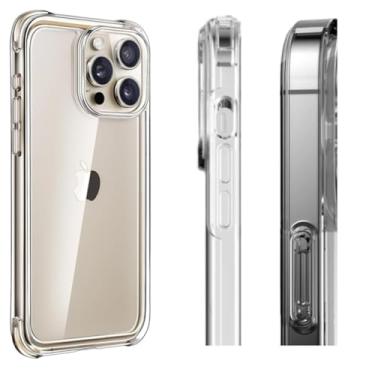Imagem de Capa Capinha Case Transparente Proteção Câmera Ante Impacto Iphone X 11 12 13 14 15 16 Pro Max Plus (14)
