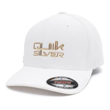 Imagem de Boné Quiksilver Omni Chrome Line White, M, Branco