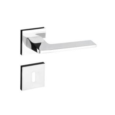 Imagem de Fechadura Interna Pado Sara 55mm Roseta Cromada - 502-90i, Cromado