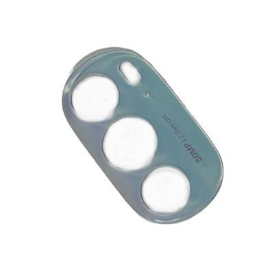 Imagem de zhxchzhi Moldura de moldura da tampa da lente da câmera traseira OEM compatível com peças Motorola Moto Edge X30 XT2201
