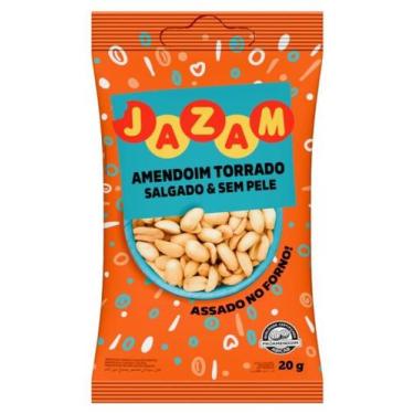 Imagem de Amendoim torrado salgado 60x20g - Jazam