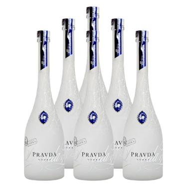 Imagem de Vodka Polonesa Pravda Tradicional 750ml 6 Unidades