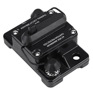 Imagem de DC12V a 42V 50A a 300A Audio de Carro Estéreo de Carro Reset Manual do Disjuntor para Proteção de áudio/sobrecarga de Vídeo Proteção (50a)