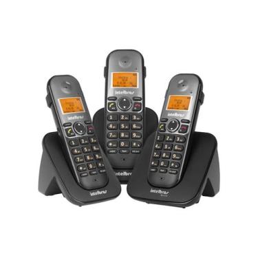 Imagem de Telefone Sem Fio Intelbras Ts5123 Preto - INTELBRAS - COMUNICACAO