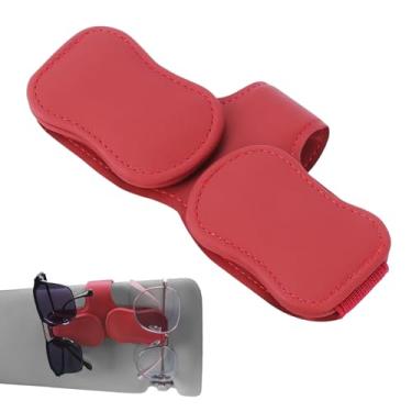 Imagem de Porta-Óculos de Sol para Carro | Clipes De Visor Para Carro - Organização De Óculos Para Interior Automotivo Com Liberação Rápida Para Viagens Longas
