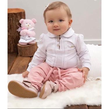 Imagem de Conjunto Longo Bebê Menina Body Calça Inverno Paraiso 14675