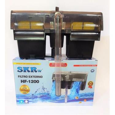 Imagem de Filtro Externo Para Aquario Skrw Hf-1200 1200l/h , 220V