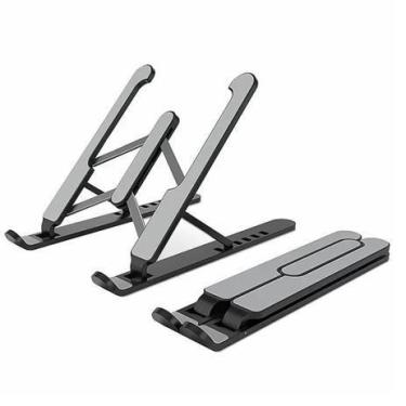 Imagem de Suporte P/ Notebook E Tablet Inclinavél Portátil - Preto - Skin Zabom