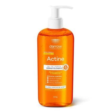 Imagem de Gel De Limpeza Facial Actine Peles Oleosas a Acneicas Darrow 240g