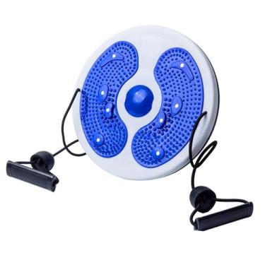 Imagem de UGPLM Placa de exercícios giratória com disco giratório, equipamento antiderrapante para treinamento de equilíbrio e exercícios abdominais para academia em, Azul