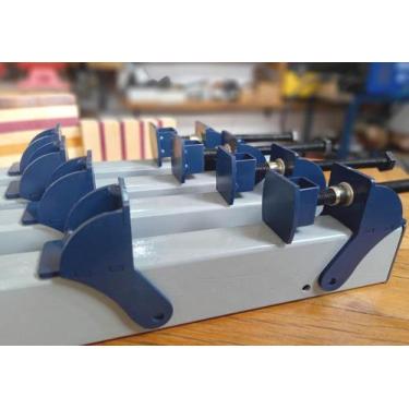 Imagem de Grampo Sargento Pipe Clamp Sextavado - Kit 4Pç - GUILEO