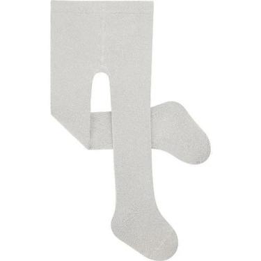 Imagem de Meia Calça Algodão Pimpolho Menina Inverno Moda Blogueira, Cinza, 0-15