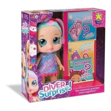 Imagem de Boneca Diver Surprise! Dolls R.8171 Diver Toys, Única, Único