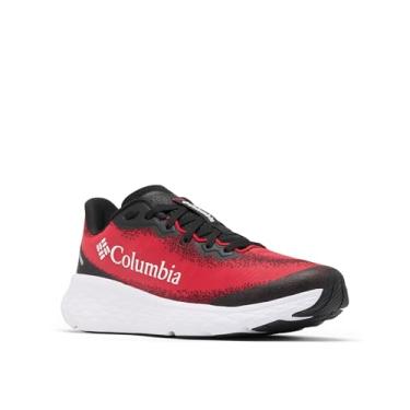 Imagem de Columbia Tênis de corrida masculino Konos Featherweight, Vermelho/branco, 9 Wide