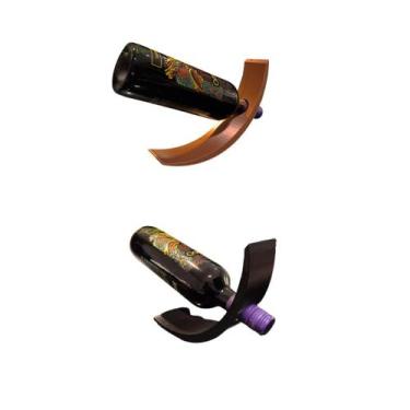 Imagem de Suporte 3D para Garrafa de Vinho Expositor de Mesa Luxuoso - A1