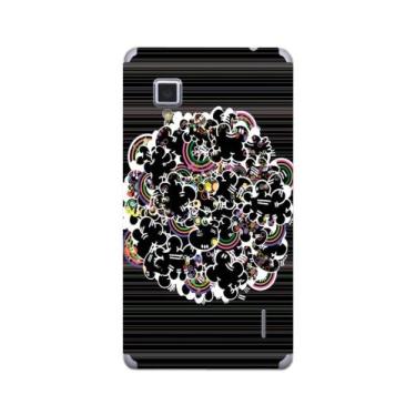 Imagem de Capa Adesivo Skin110 Verso Para Lg Optimus G E977 - KawaSkin
