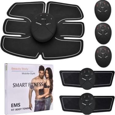 Imagem de Tonificador Aparelho Muscular Abdominal Estímulos Elétricos - Leffa Sh