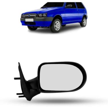 Imagem de Retrovisor Uno Economy 2 Portas 2010 2011 Sem Controle - RETROVEX, Dir