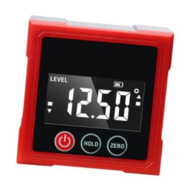 Imagem de Bothyi Mini Ângulo Digital Ângulo Ferramentas para Marcenaria para Alvenaria Máquinas de Construção, 1 lado magnético