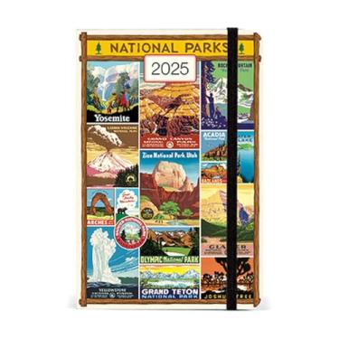 Imagem de Cavallini & Co. National Parks 2025 Pocket Weekly Planner, 10 x 15 cm