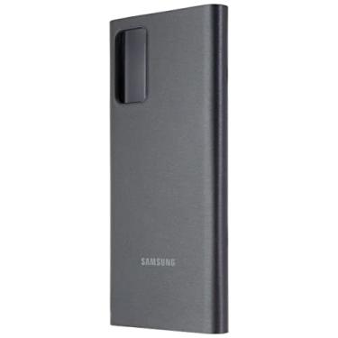 Imagem de Capa para Samsung Galaxy Note 20 5G, capa flip S-View - preta (Versão EUA) (EF-ZN980CBEGUS)