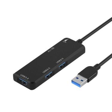 Imagem de Hub de dados ultra fino Usb 3.0 de 4 portas, para Surface Pro, para Xp