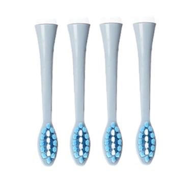 Imagem de Generic Cabeças de Escova de Dentes Elétricas, Cerdas Macias Excelente Efeito de Limpeza de Saúde a Escova de de Dentes Elétrica Cabeças para Y1 (Azul)