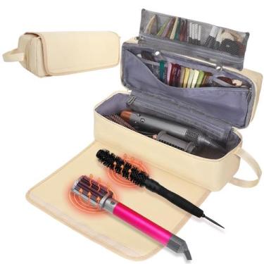 Imagem de Bolsa de viagem Hair Tools FAMOPLAY com almofada resistente ao calor p