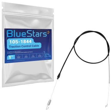 Imagem de BlueStars Cabo de controle de tração 105-1844 - Compatível com cortador de grama movido a tração traseira Toro 55.9 cm Reciclador Personal Pace (2002-2009) 20013 20014 20017 20018 20031 20041