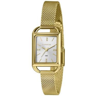 Imagem de Relógio Lince Feminino Ref: Lqg4790L24 S1Kx Retangular Mesh