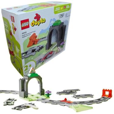 Imagem de Lego Pacote de Expansão de Tunel e Trilhos de Trem 10425