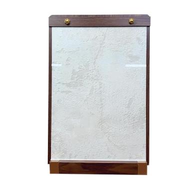 Imagem de Ysyqkn Suporte para exibição de Nail Art, ferramenta de manicure, faça você mesmo, mesa profissional, placa de exposição de amostra de ponta de unha, Branco, L