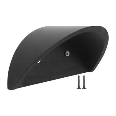 Imagem de Generic Suporte para chapéu de cowboy, suporte minimalista para chapéu, montado na parede com parafusos, organizador de boné de beisebol para sala de estar e, Preto