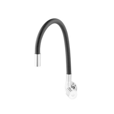 Imagem de Torneira de cozinha flexivel parede Itaguari Pingoo.casa - Prata