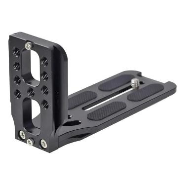 Imagem de 10X Plate Tripé Gimbal Câmera Na Vertical L Suporte Alumínio