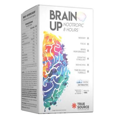 Imagem de Brain Up Nootropic 8 Hours True Source 60 Tabletes
