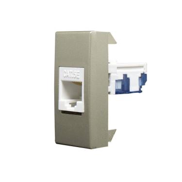 Imagem de Módulo Rj45 Cat 5E Inova Pro Class Alumbra Champgne