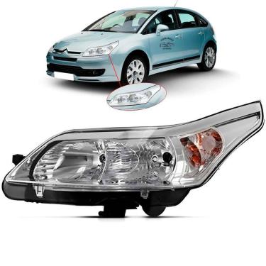Imagem de Farol Lado Esquerdo C4 Hatch Pallas Novo