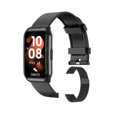 Imagem de Relógio Inteligente Unissex AMOLED Com Monitor De Frequência Cardíaca,