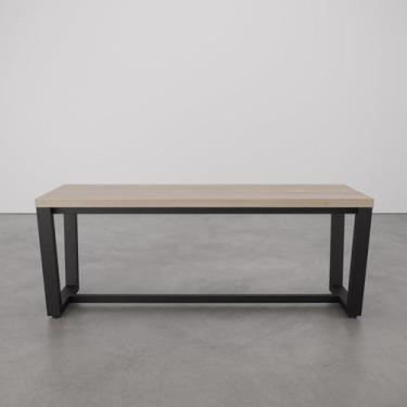 Imagem de Banco 2 Lugares 120cm Estilo Industrial Concept CabeCasa MadeiraOrigin