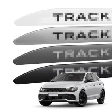 Imagem de Friso Lateral para Polo Track 2023 a 2026 com Ponta Facao Nome em Ades