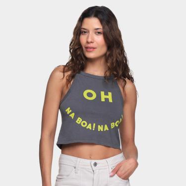 Imagem de Blusa Oh, Boy! Cropped Na Boa Feminina-Feminino