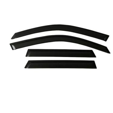 Imagem de GRJQRKHZ Defletor de janela lateral de carro para M&azda 6 Wagon 2007-2013 Weathershied viseira de porta vento sol proteção chuva janela lateral defletores de vento