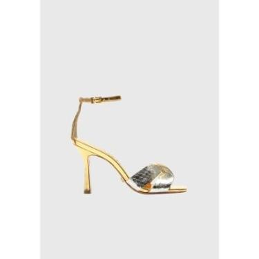 Imagem de Sandália Salto Alto Bicolor Vicenza-Feminino