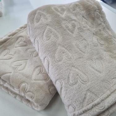 Imagem de Cobertor Microfibra 3D Manta Para Bebe Menina Menino Premium Alto Rele