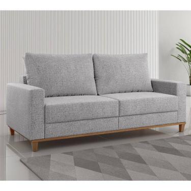 Imagem de Sofá Living 3 Lugares 180cm Linhão Livia Nanquin