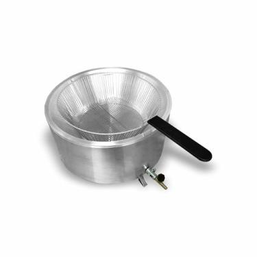 Imagem de Tacho Fritador A Gas Fritura 7 Litros - ZP07G - Zepper, Cromado