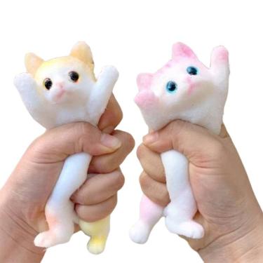 Imagem de Taba Squishy Fofo Divertido Anti-Estress Gatinho Fidget Toy