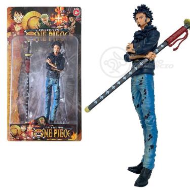 Imagem de Boneco Action Figure One Piece 18Cm - Trafalgar D. Water Law